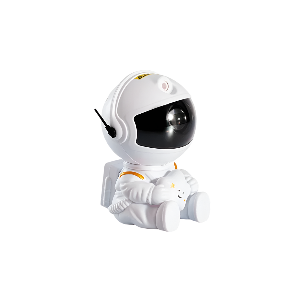 Astronaut Nebula Projector - White Star