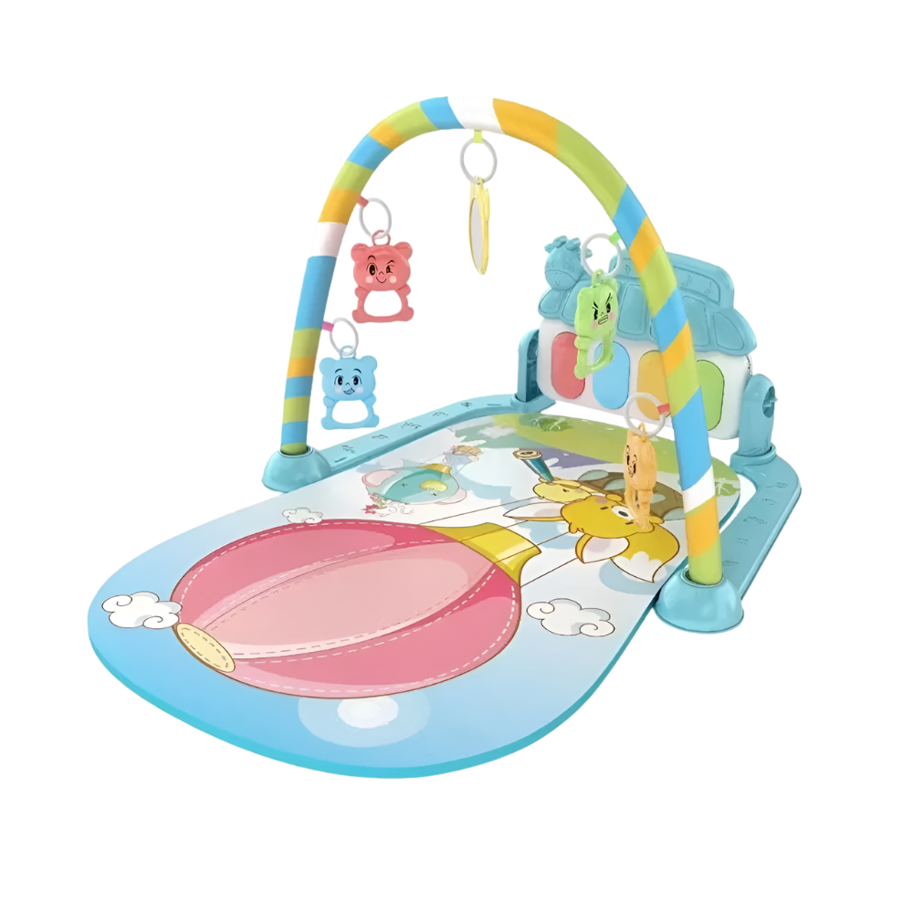 Wiggle & Play Kick Piano Gym - Blue Balloon
