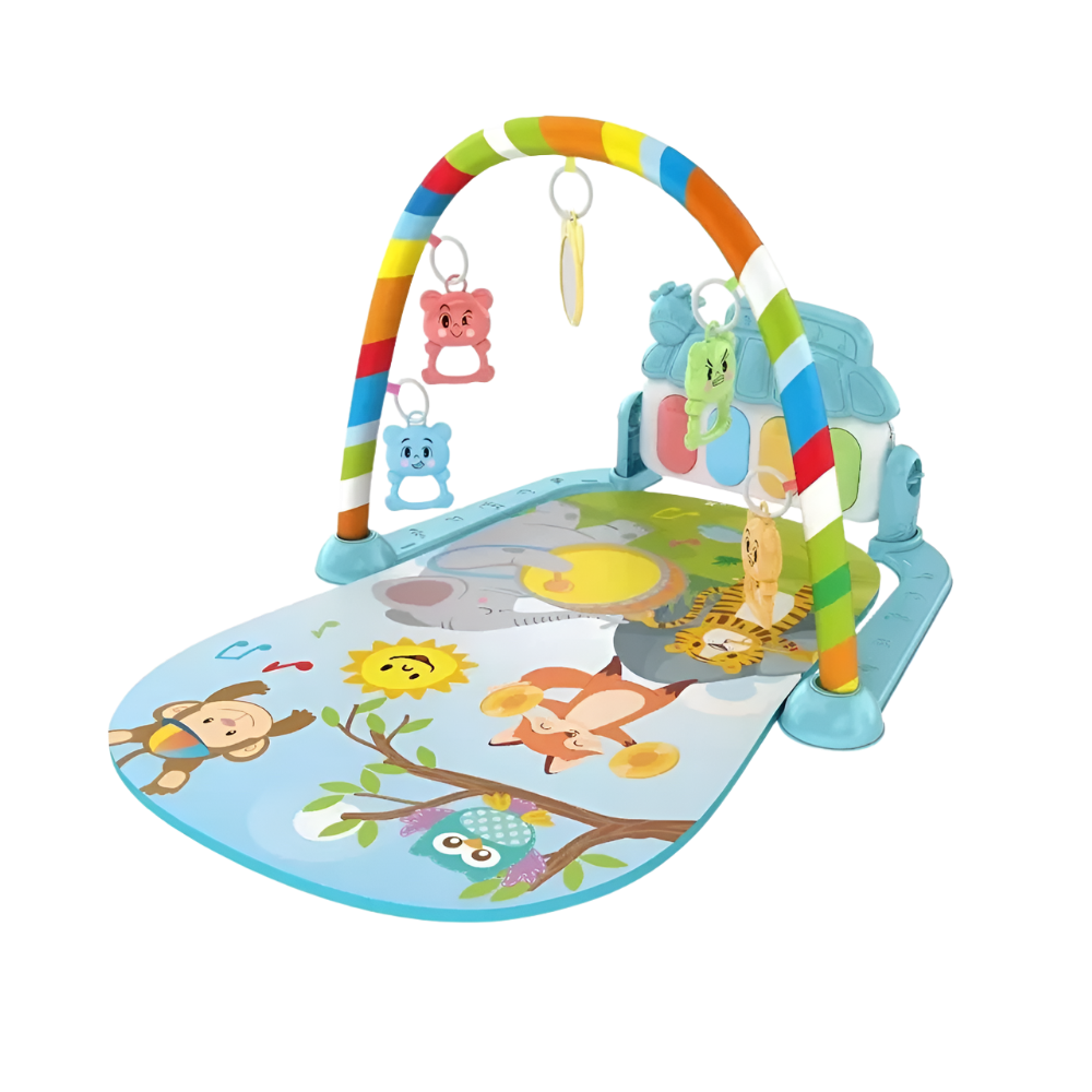 Wiggle & Play Kick Piano Gym - Blue Fox