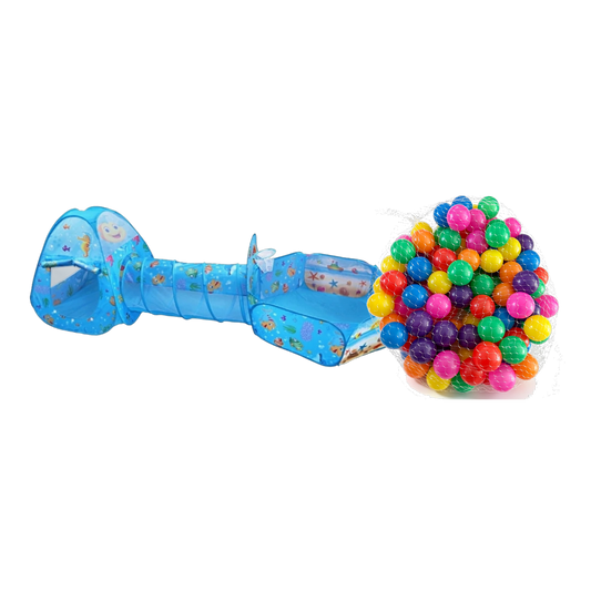 Ball Pit Adventure Bundle - Playset & 300 Mixed-Color Balls