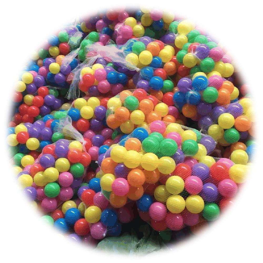 Ball Pit Balls (300-Pack, Mixed Colors) - Mixed Colors hero