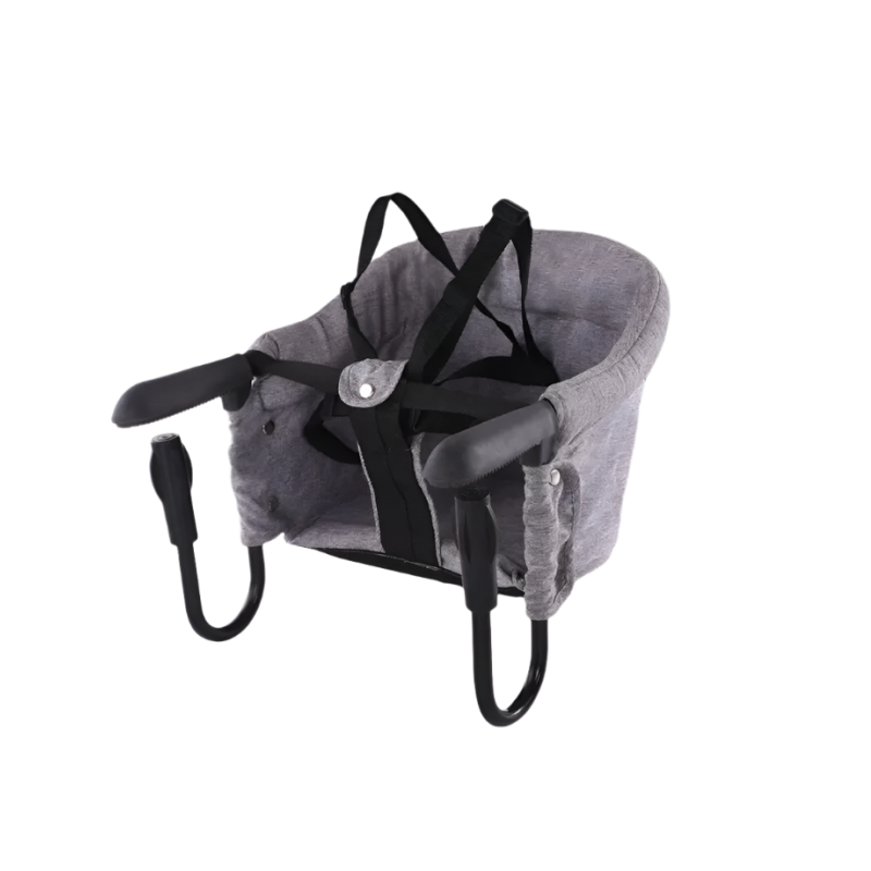 Portable Clip-On Baby Dining Chair - Gray