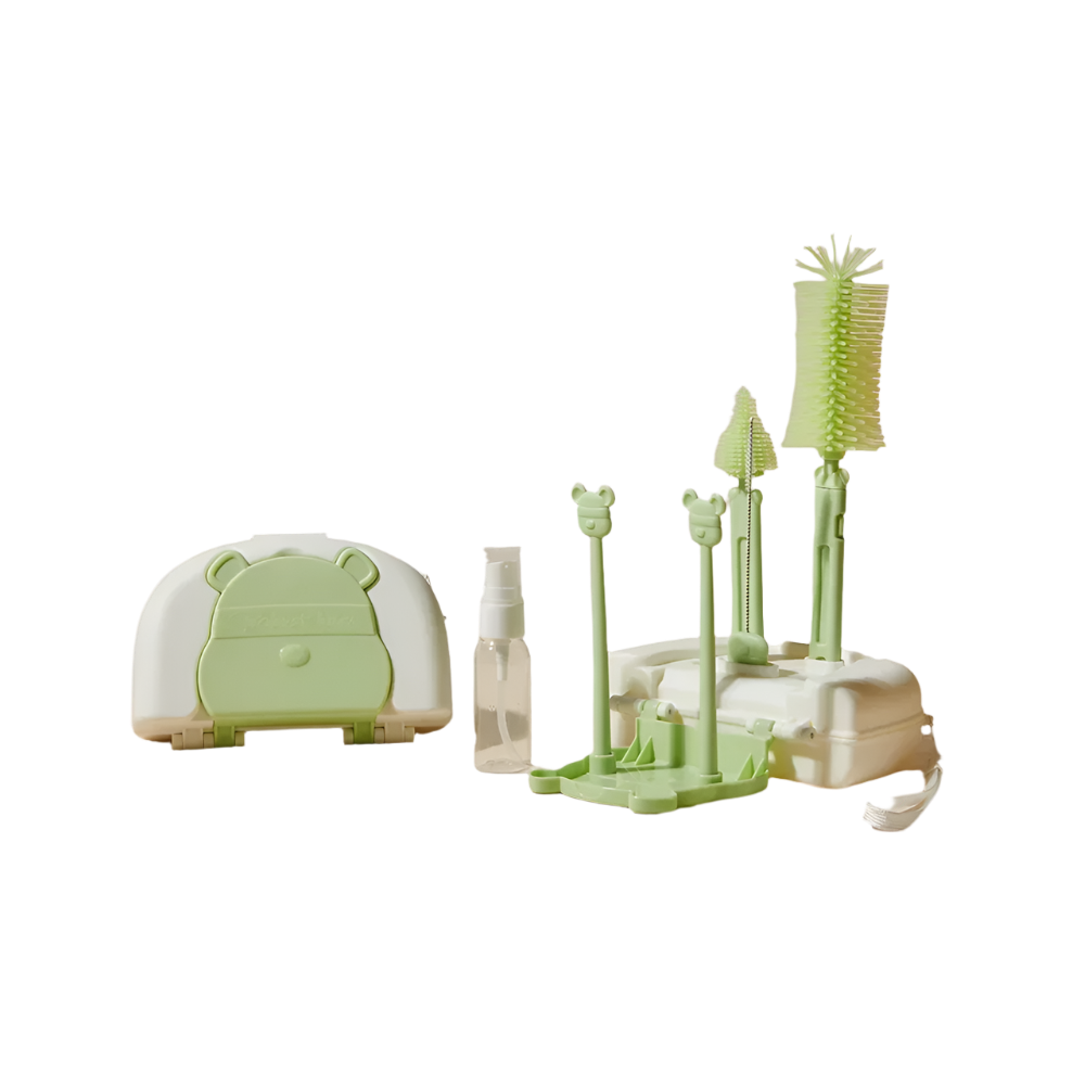 Portable Baby Bottle Cleaning Brush Set