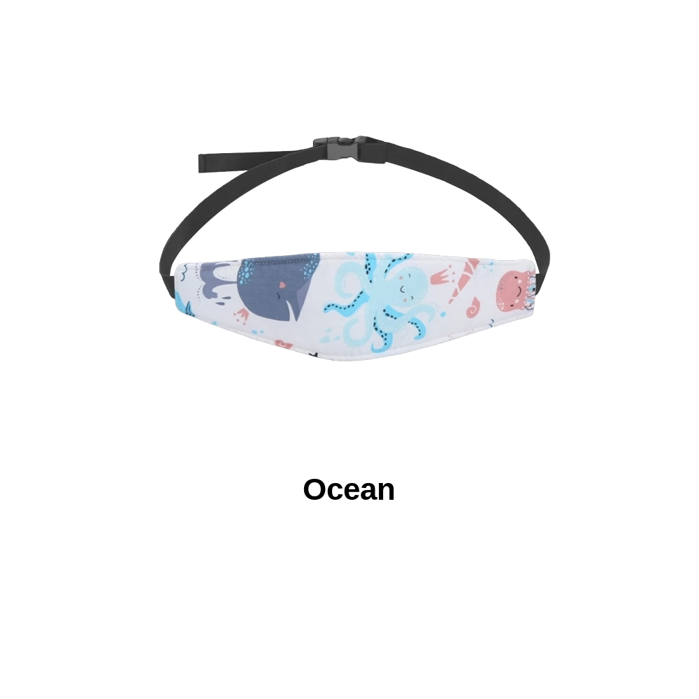 Car Seat Head Support Strap 5-Pack Bundle (Choose Any 5)