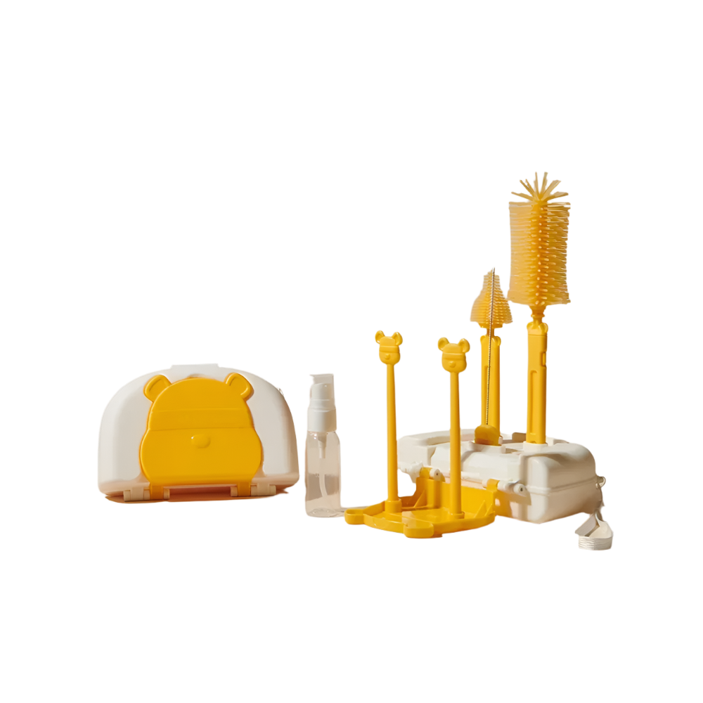 Portable Baby Bottle Cleaning Brush Set
