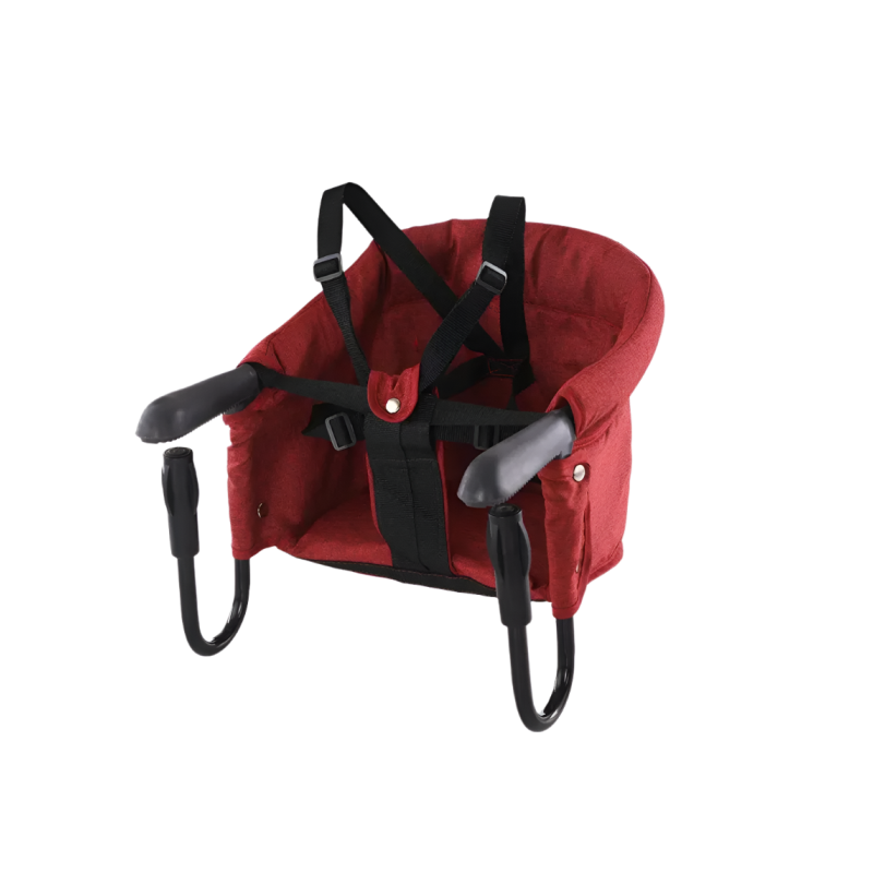 Portable Clip-On Baby Dining Chair - Red