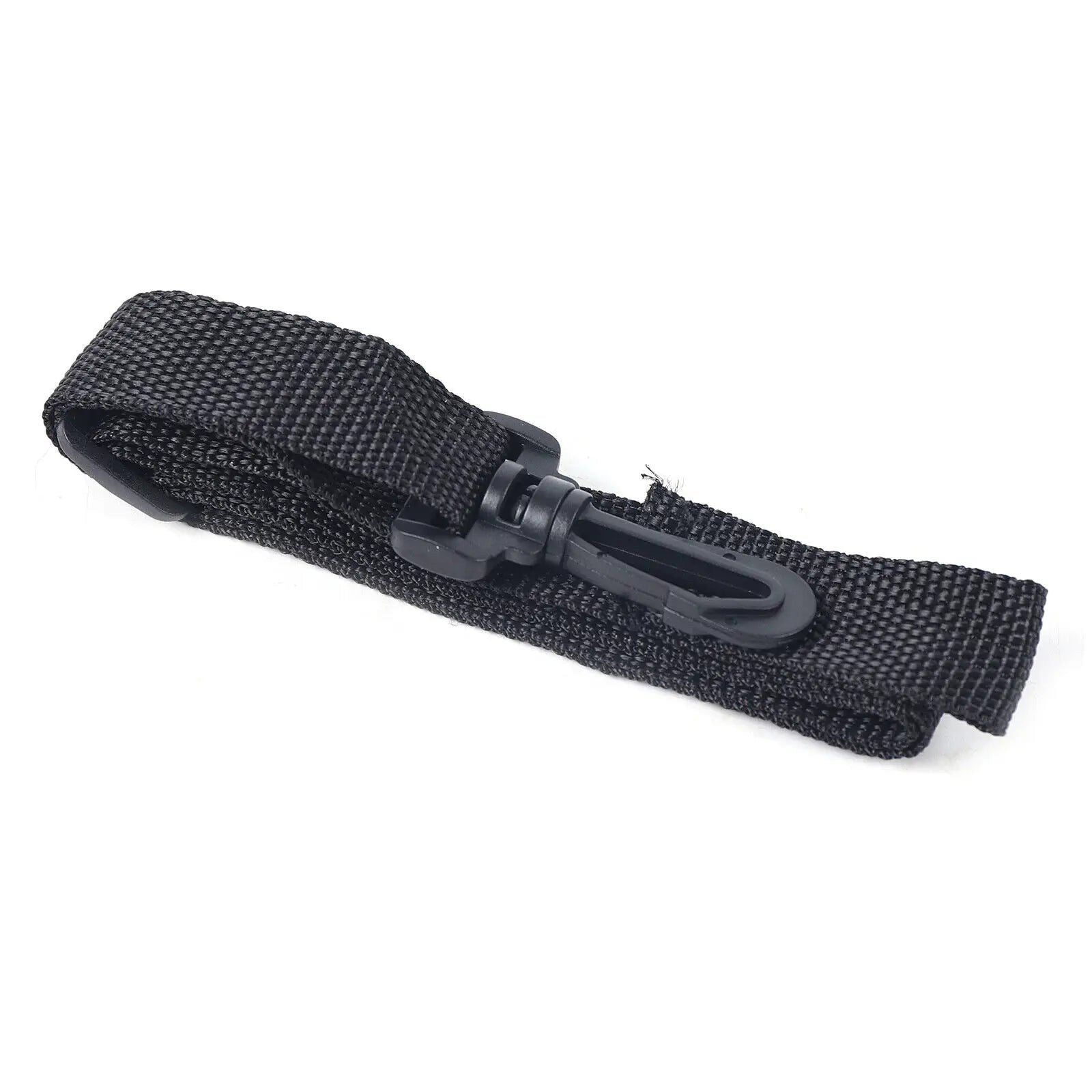 Attachment strap that secures the arm to the stroller frame